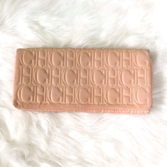 Carolina Herrera Nude Mini Hand Purse
